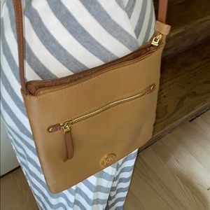 Joy Mangano New Leather Crossbody